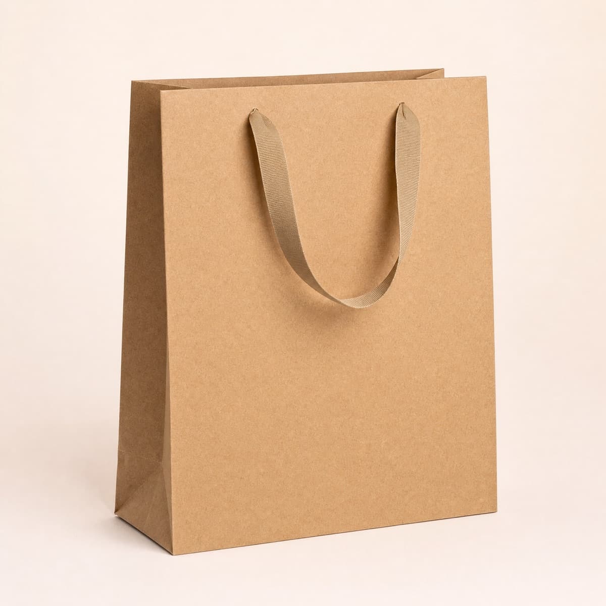 Paper Bag — Grosgrain Ribbon Handle