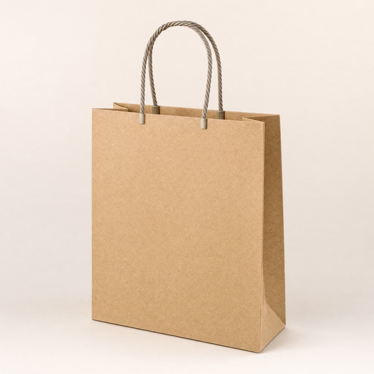 Paper Bag — Rope Clip Handle